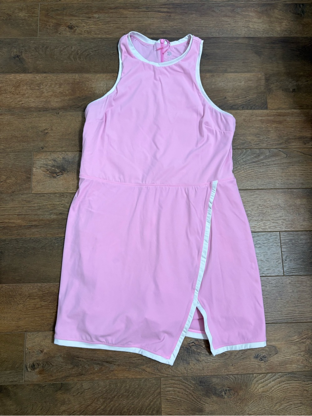 All in Motion Pink Athletic Dress Built In Shorts Activewear Size L